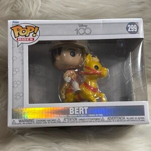 FUNKO POP! RIDE DISNEY: Disney's 100th - Bert Mary Poppins Vinyl Figure New